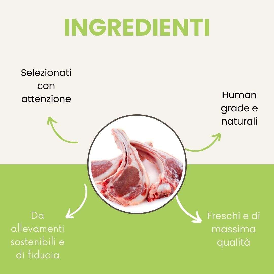 Agnello con patate dolci e menta