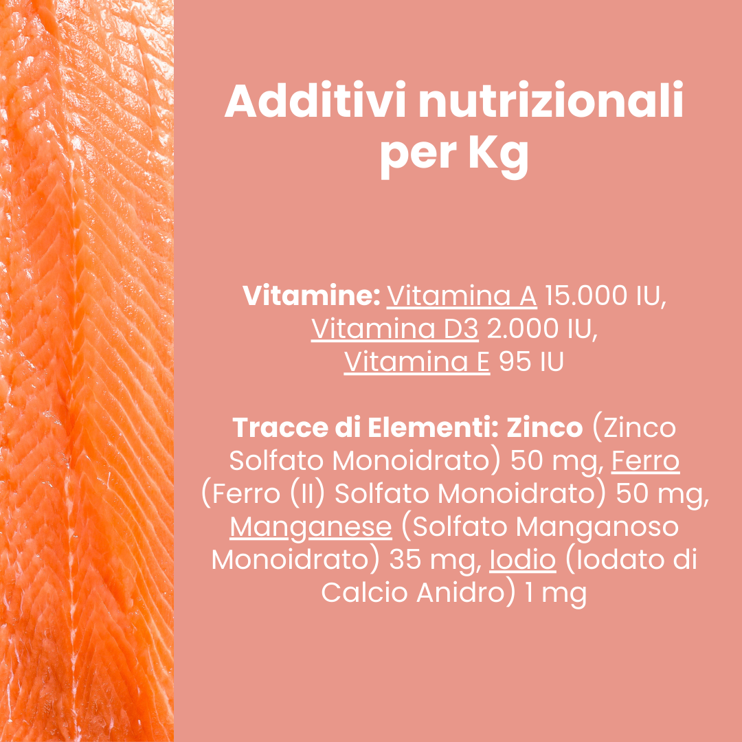Salmone con trota, patate dolci e asparagi