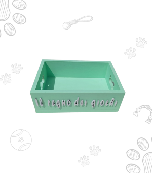 Box portagiochi per cani e gatti
